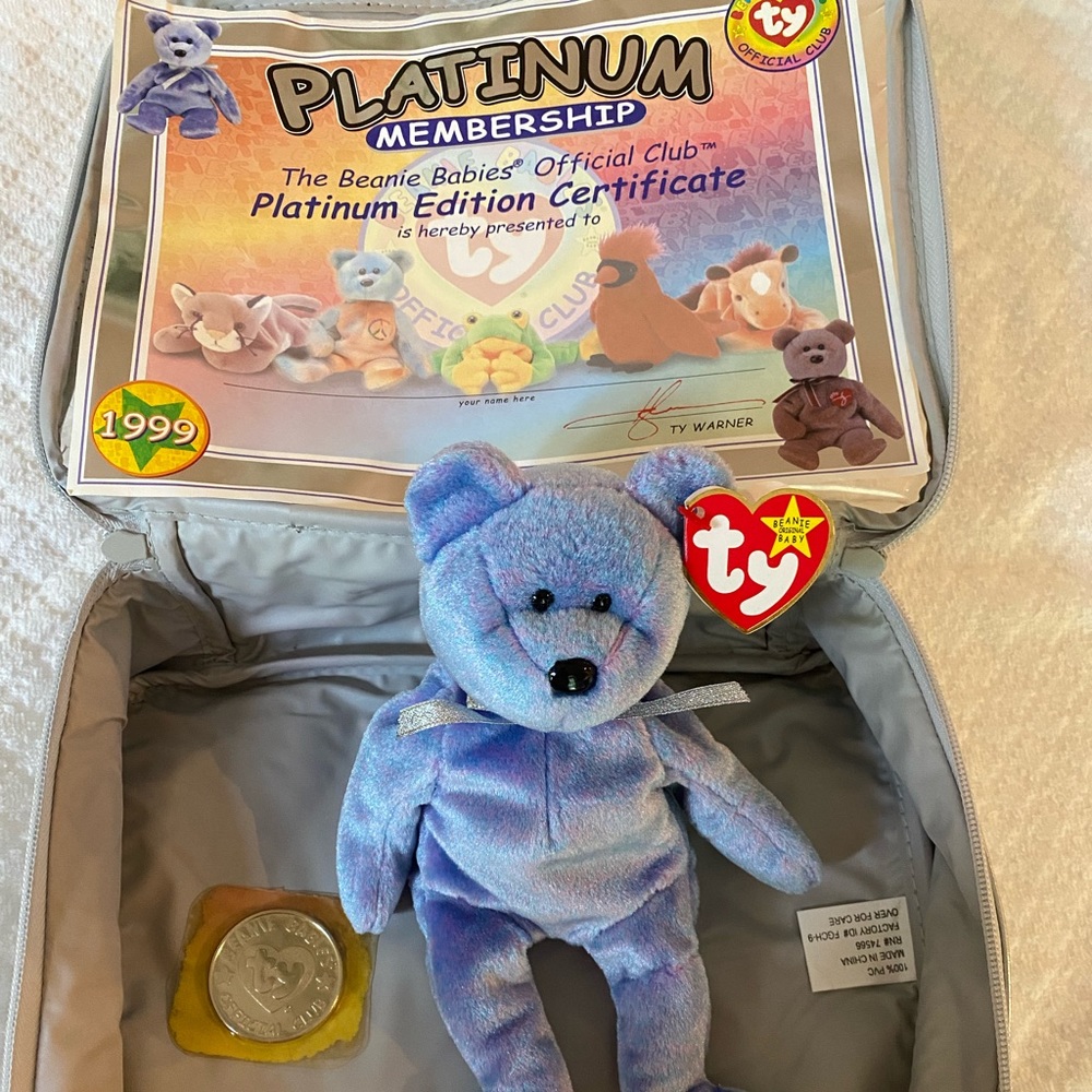 Vintage ty Beanie Baby “ Clubby “